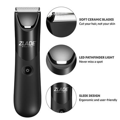 Zlade Ballistic Lite Manscaping Full-Body Trimmer for Men 330gm - Trimmers