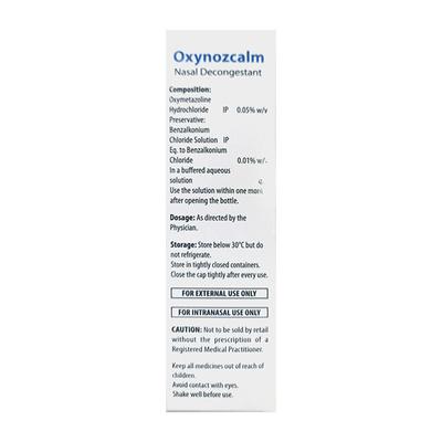 OXYNOZCALM Nasal Solution 10ml - Ear Conditions-EAA