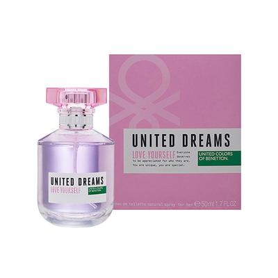 United Colors Of Benetton United Dreams Love Yourself For Women Eau De Toilette 50 ml - Women Perfumes (Edt/Edp)