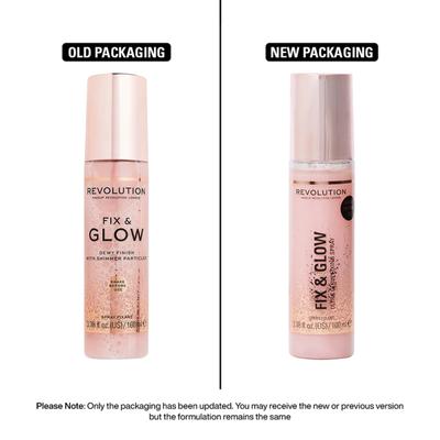 Makeup Revolution Fix & Glow Fixing Spray 100 ml - Setting Spray