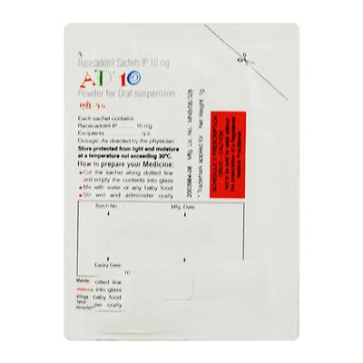 AD 10 Pineapple Flavour Sachet 1gm - Diarrhoea-Ant