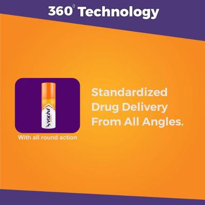 Volini Pain Relief Spray 15 gm with Free Volini Pain Relief Gel 4 gm - Pain Relief Spray