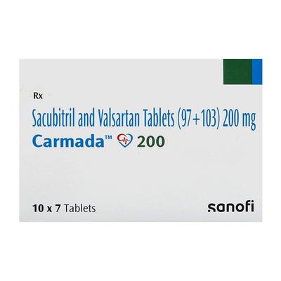 CARMADA 200 Tablet 7's - Heart Failure-Ant