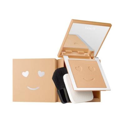 Benefit Cosmetics Hello Happy Velvet Powder Foundation -4 - Medium neutral 7 gm - Compact Powder