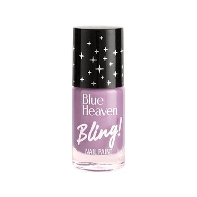 Blue Heaven Bling Nail Paint, Mauve Magic-14 8 ml - Nail Polish