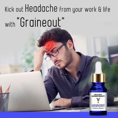 Keya Seth Aromatherapy Graine Out- Headache Reliever 10 ml - Essential Oils