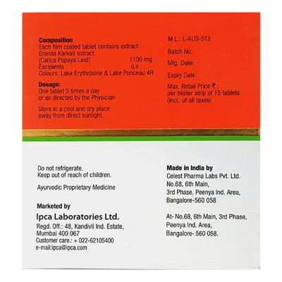 PLATIGAIN Tablet 15's - Supplements-Sup