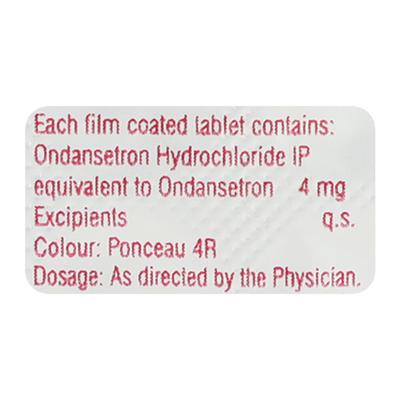 Zofer 4mg Tablet 10'S - Vomitting/Emesis-Ant