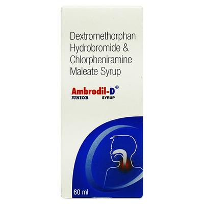 AMBRODIL D JUNIOR Syrup 60ml - Cough And Cold-Cou