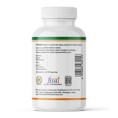 INLIFE Prebiotic and Probiotics Forte Veg Capsules 30's - Probiotics