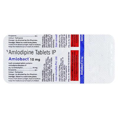 AMLOBACT 10 Tablet 10's - Hypertension-Cal