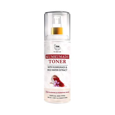 TNW The Natural Wash Kumkumadi Toner with Rice Water Extract for Glowing and Hydrating Skin 100ml - Toners
