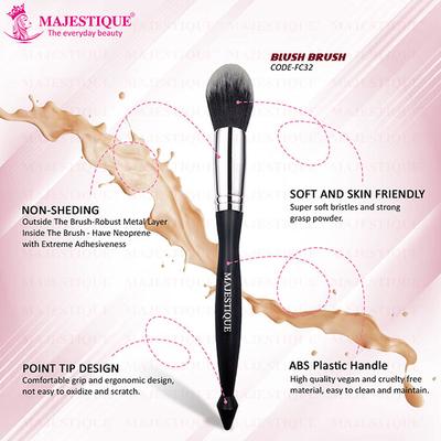 Majestique Blush Brush Makeup Brush For Blending Foundation Makeup Brush, Powder Brush Brush For Daily Makeup 1's - Blush Brush