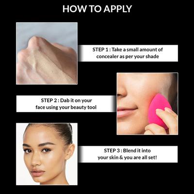 Star's Cosmetics 12 Shades Matte Finish Color Palette, Waterproof Face Makeup Foundation 48 gm - Foundation