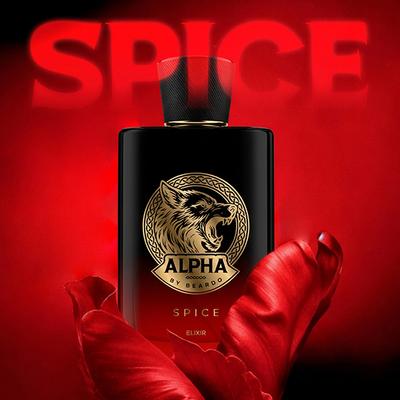 Beardo Alpha Spice Elixir EDP Woody & Spicy Perfume For Men Long Lasting Smell 100 ml - Men Perfumes (Edt/Edp)