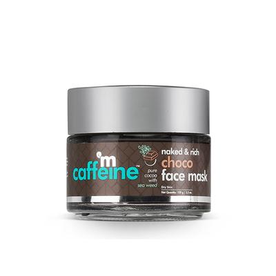 mCaffeine Naked & Rich Deep Nourishing Choco Face Mask 100 gm - Masks & Peels