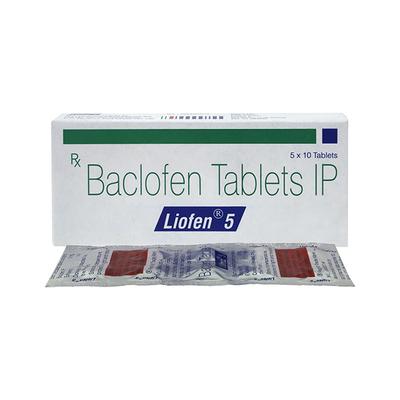 Liofen 5mg Tablet 10'S - Muscle Cramps/Spasticity-Mus