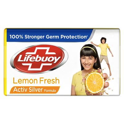 Lifebuoy Lemon Fresh 100% Stronger Germ Protection Soap Bar 500 gm - Soaps