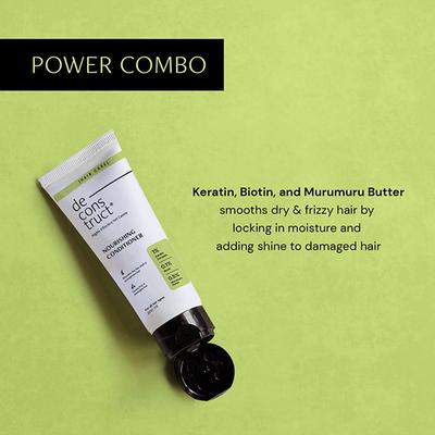 Deconstruct Nourishing Conditioner 1 Percent Keratin Complex + 0.1 Percent Biotin+ 0.5 Percent Murumuru Butter 200 ml - Conditioners