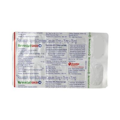 Revostat Gold 10mg Capsule 10'S - Blood Clot-Ant