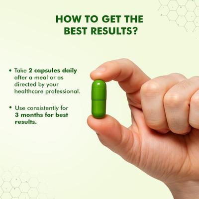 Dr. Morepen Veg-Omega 500 mg Capsule 60's - Omega Fish Oil Fatty Acids