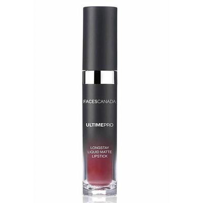Faces Canada Ultime Pro Longstay Liquid Matte Lipstick French Rose 14 6 gm - Liquid Lipsticks