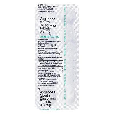 VOLTEND 0.3mg Tablet 10's - Diabetes-Ant