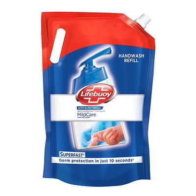 Lifebuoy Mild Care Handwash Refill- For All Skin Types 1500 ml - Hand Wash & Soaps