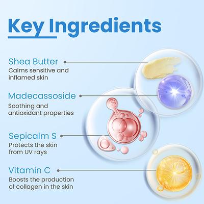 Fixderma FCL Cica Soothing Cream For Soothing and Calming Effects for Sensitive Skin (50 g) - Face Moisturizers