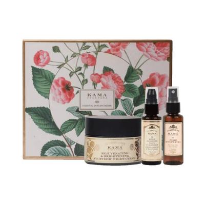 Kama Ayurveda Essential Skincare Regime (25 gm+50 ml+50 ml) 1's - Facial Kits