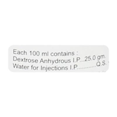 Dextrose 25% Injection 100ml - Supplements-Int