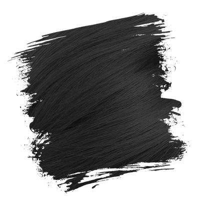 Crazy Color Semi-Permanent Hair Color Cream - Natural Black 100 ml - Crème