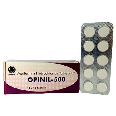 OPINIL 500 Tablet 10's - Diabetes-Ant