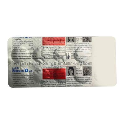 LUPIN BISONEXT T 2.5 Tablet 10's - Hypertension-Ana
