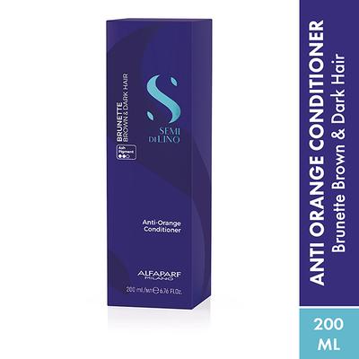 Alfaparf Milano Brunette Intense Anti-Orange Low Conditioner 200 ml - Conditioners