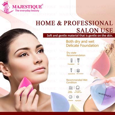 Majestique Blender Beauty Sponge FC67 2's - Sponges & Applicators