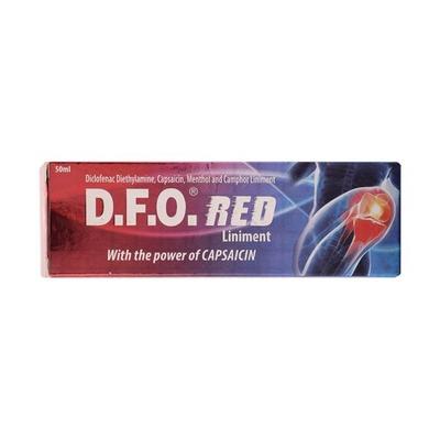D F O Red Liniment 50ml - Pain relief-Nsa