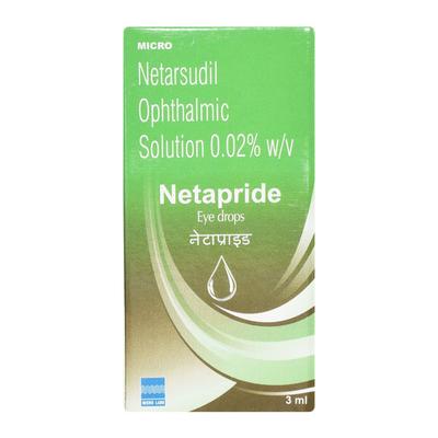 NETAPRIDE Eye Drops 3ml - Glaucoma-Ant