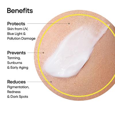 360 BLOCK SPF 50+ Sunscreen Gel 50gm - Sunscreen Preparations-Oth