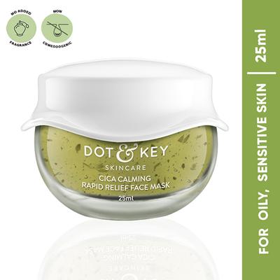 Dot & Key Cica Calming Rapid Relief Face Mask 25 ml - Masks & Peels