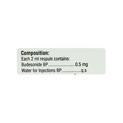 BUDEFINE 0.5mg Respules 2ml - Asthma/COPD-Ast