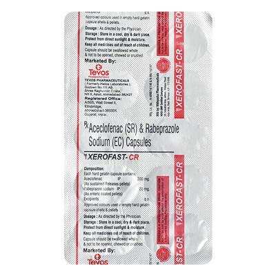 XEROFAST CR Capsule 10's - Pain relief-Nsa