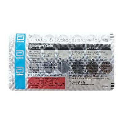 Femoston 1/5mg Tablet 28'S - Hormonal Therapy-Oes