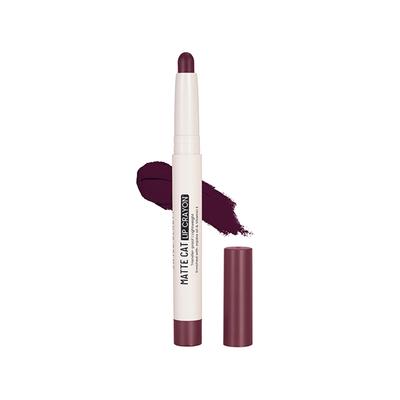 Swiss Beauty Non-Transfer Matte Cat Lip Crayon, Shade - Wicked Wine 1.5 gm - Lip Crayons