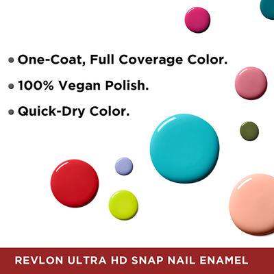 Revlon Ultra Hd Snap Nail Polish - Shade - Red And Real 8 ml - Nail Polish