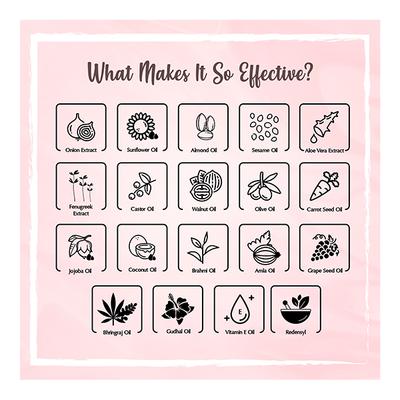 The Beauty Co. - Onion Oil with Fenugreek 200 ml - Shampoos