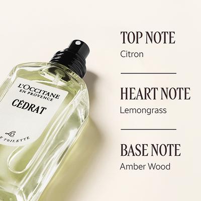 L'Occitane Cedrat Eau De Toilette For Men 75 ml - Men Perfumes (Edt/Edp)