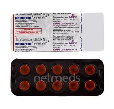 Kineto Forte Tablet 10'S - Pain relief-Ant
