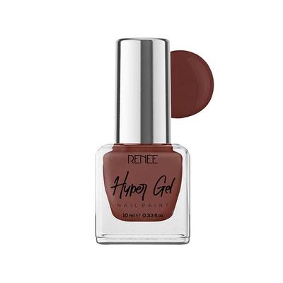 RENEE Hyper Gel Nail Paint - Toffee Brown 10 ml - Nail Polish