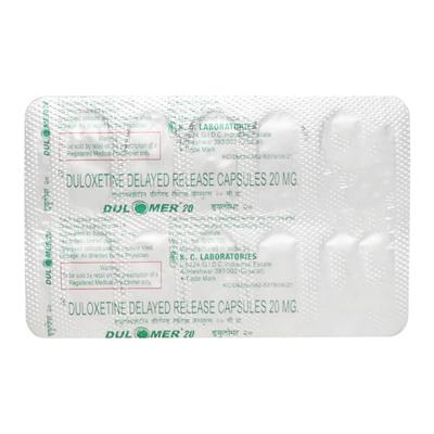 DULOMER 20 Capsule 10's - Depression-Ant